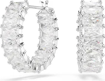 Swarovski Matrix Inside Out Hoop Earrings | Nordstrom | Nordstrom
