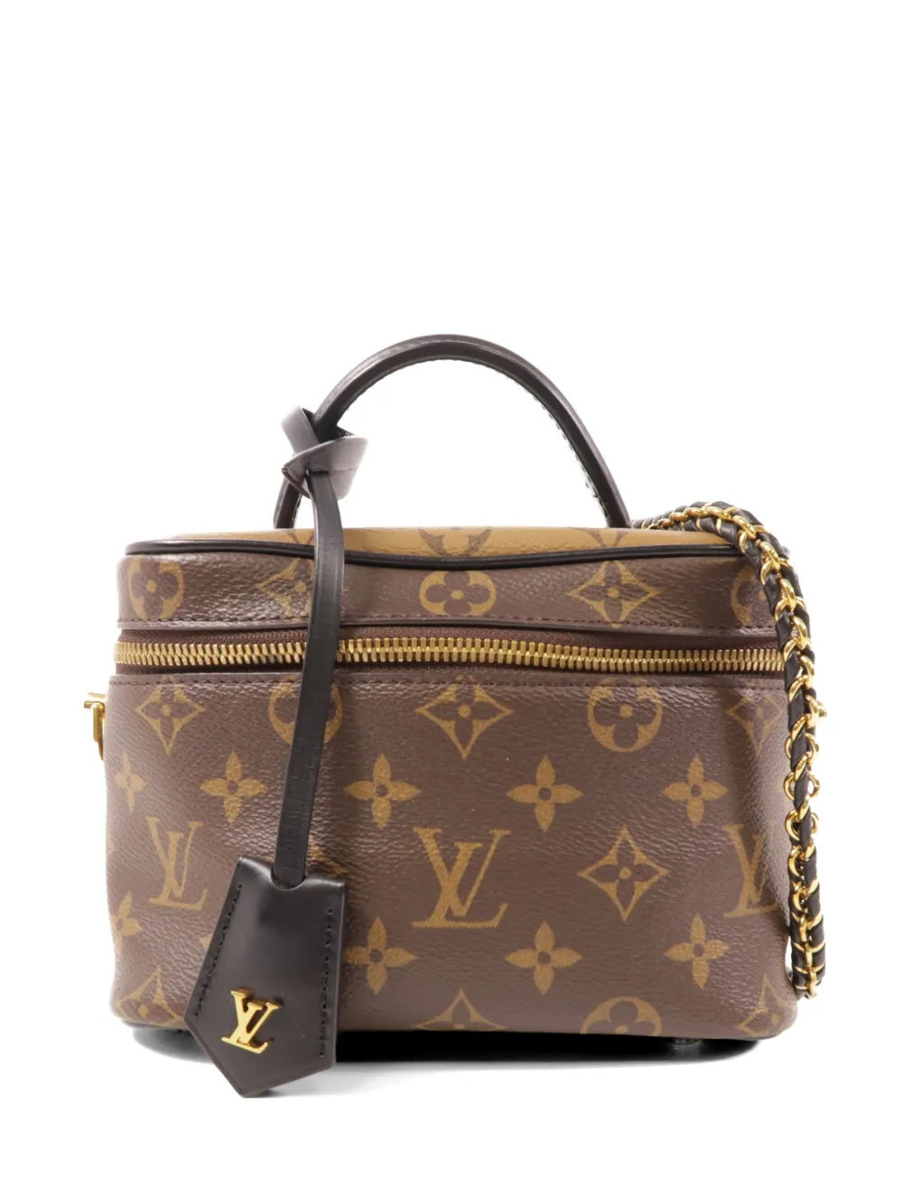 Louis Vuitton Pre-Owned PM Vanity two-way handbag - Brown | Farfetch Global