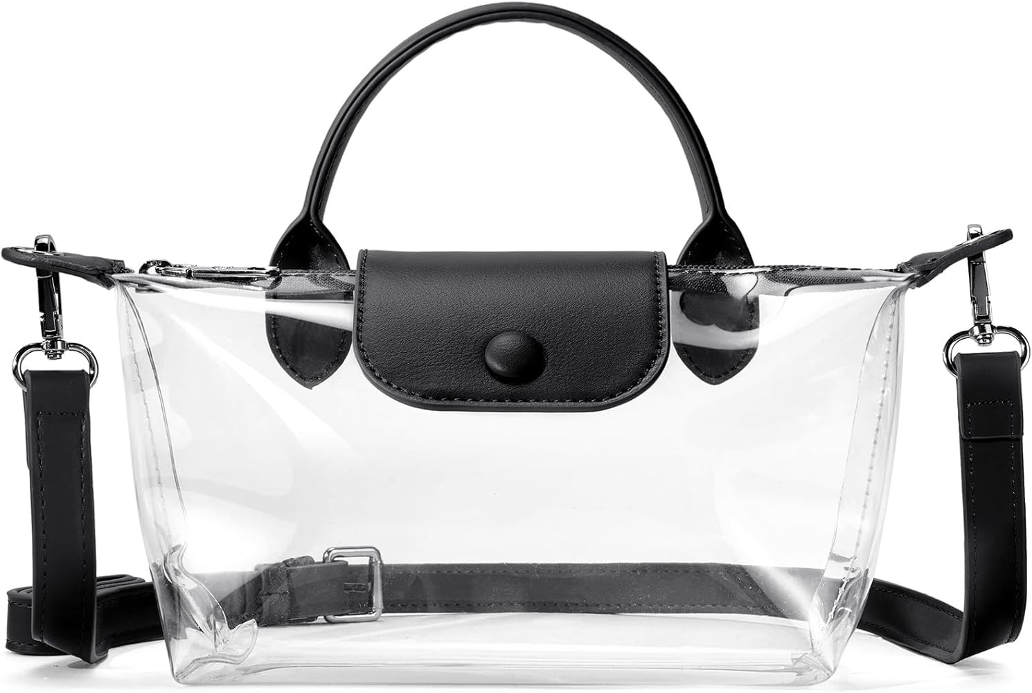 BOSTANTEN Clear Bag for Stadium Approved Small Crossbody Purse Handbags for Concerts Sports Event... | Amazon (US)