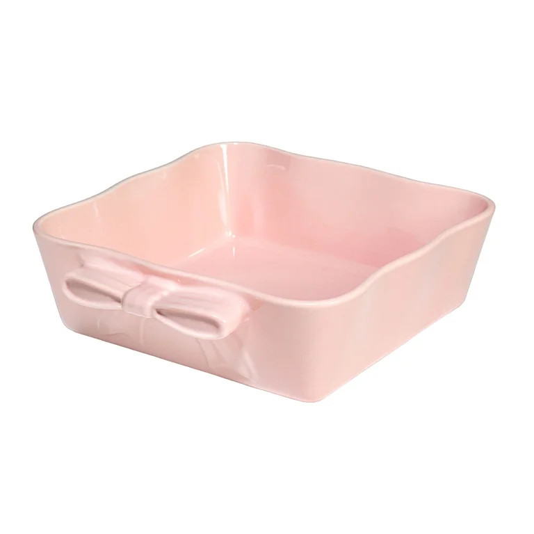 Paris Hilton Ceramic Square Baking & Casserole Dish, 8 x 8 x 2.75 in, Oven Safe to 450°F, Dishwa... | Walmart (US)
