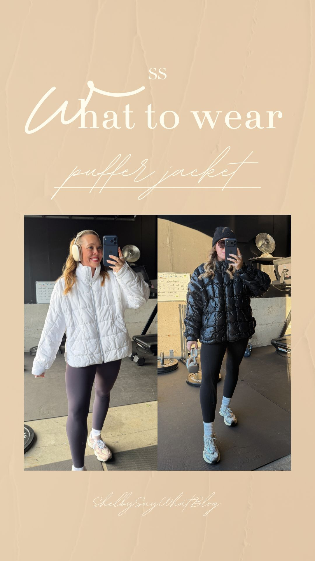 How to style a puffer jacket | Size 10 | M/L | 5'3" 

 #LTKootd #LTKMidsize
