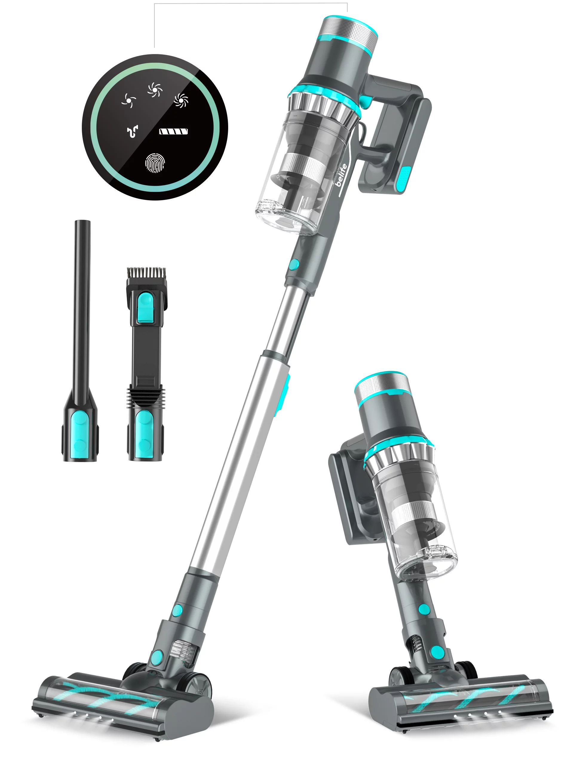 Belife Cordless Vacuum Cleaner, Stick Vacuum with 25Kpa Powerful Suction, Lightweight Handheld Va... | Walmart (US)