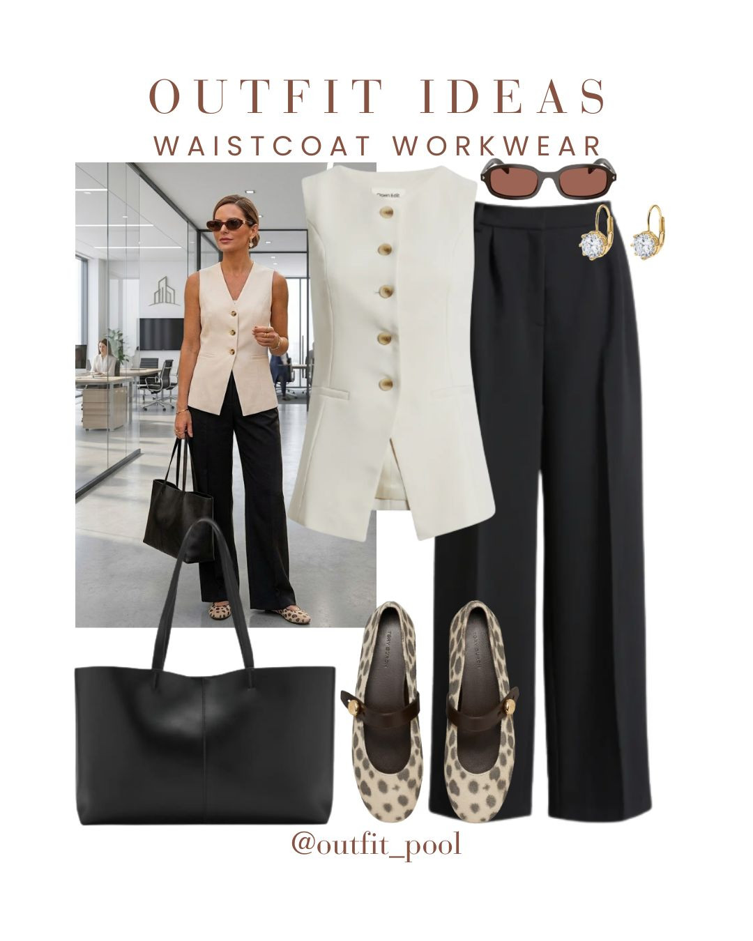 
Waistcoat outfits = effortless office chic 👩‍💼✨ Styled 3 workwear looks featuring a waistcoat — polished, modern, and perfect for elevating your office wardrobe 🙌 Structured, versatile, and timeless — waistcoats instantly make any outfit look more put-together 👏 To shop these outfits, check the LTK shop link in bio 🛍️💌 (Waistcoat Outfits, Vest Outfit Ideas, Tailored Waistcoat, Waistcoat and Trousers Outfit, Chic Layered Outfit, Smart Casual Outfit, Business Casual Style, Waistcoat Workwear, Minimalist Outfit Ideas, Capsule Wardrobe Pieces, Elevated Basics, Tailored Vest Look, , Street Style Outfit, Modern Workwear Style, Day to Night Outfit, Outfit Inspiration) 

 #LTKootd #LTKPetite #LTKWorkwear
