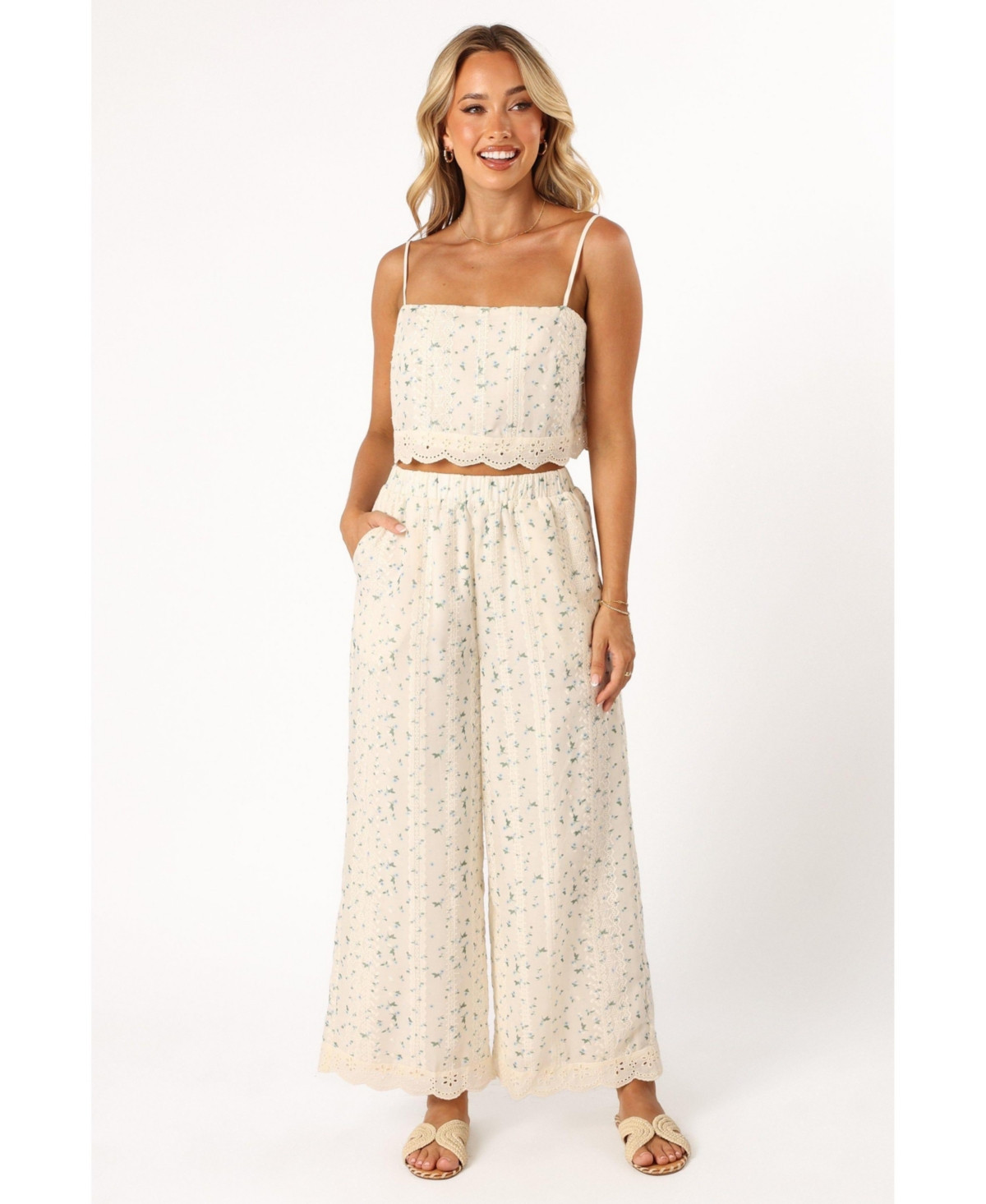 Petal and Pup Women's Alison Two Piece Set - White | Macy's