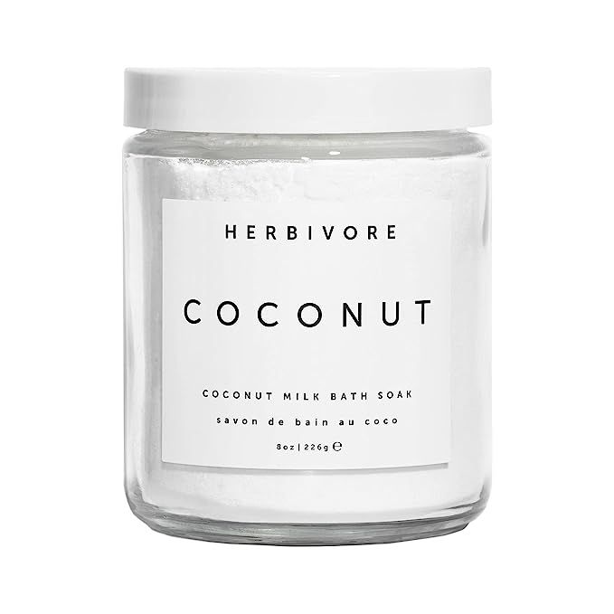 Amazon.com: Herbivore Botanicals Coconut Milk Bath Soak – Softens Skin, Lightly Scented with Va... | Amazon (US)