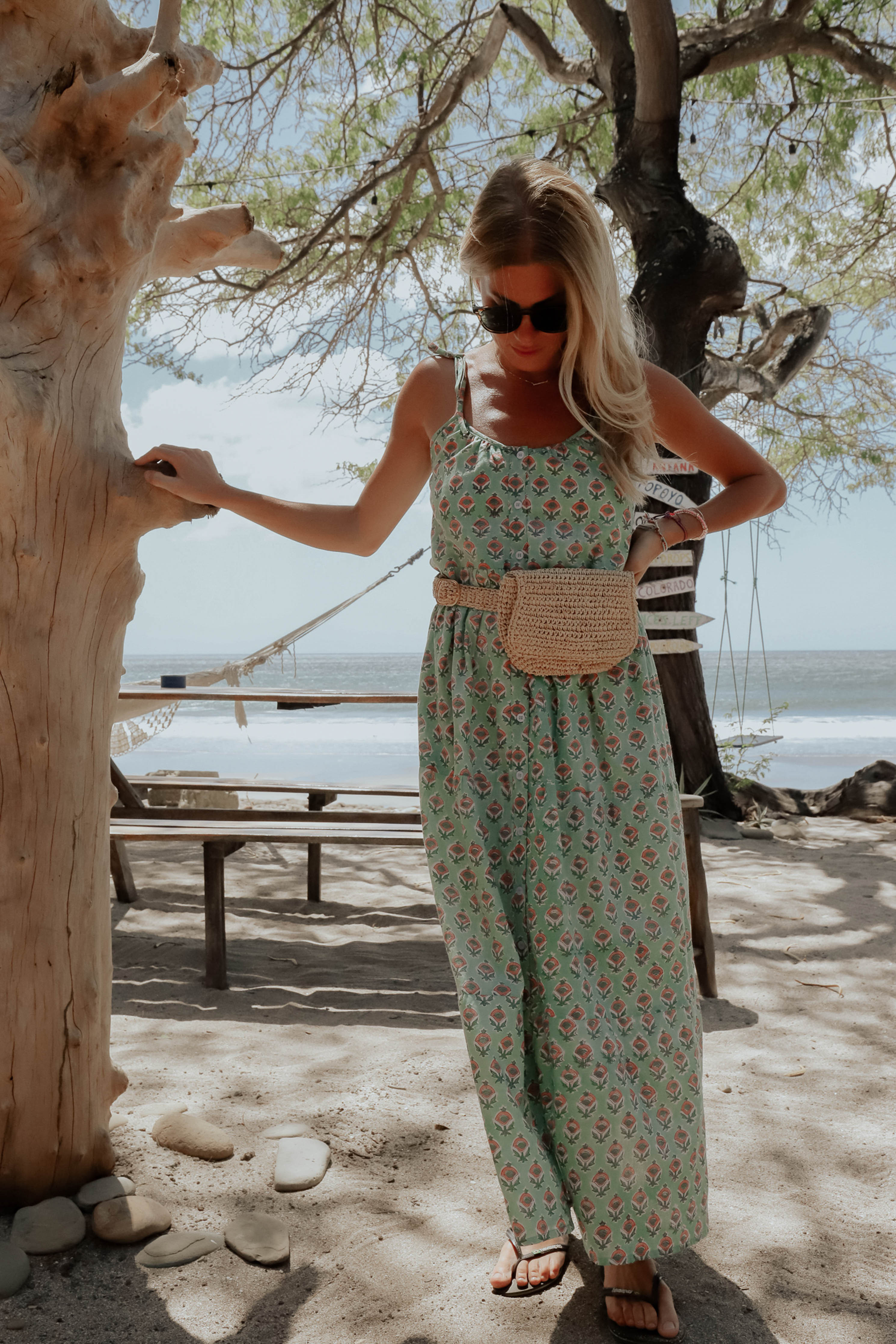 Siesta  Dress in Green | Marea