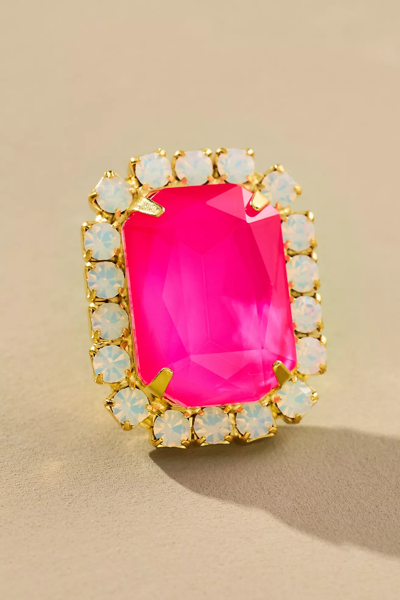 The Pink Reef Neon Gem Stud Earrings | Anthropologie (US)