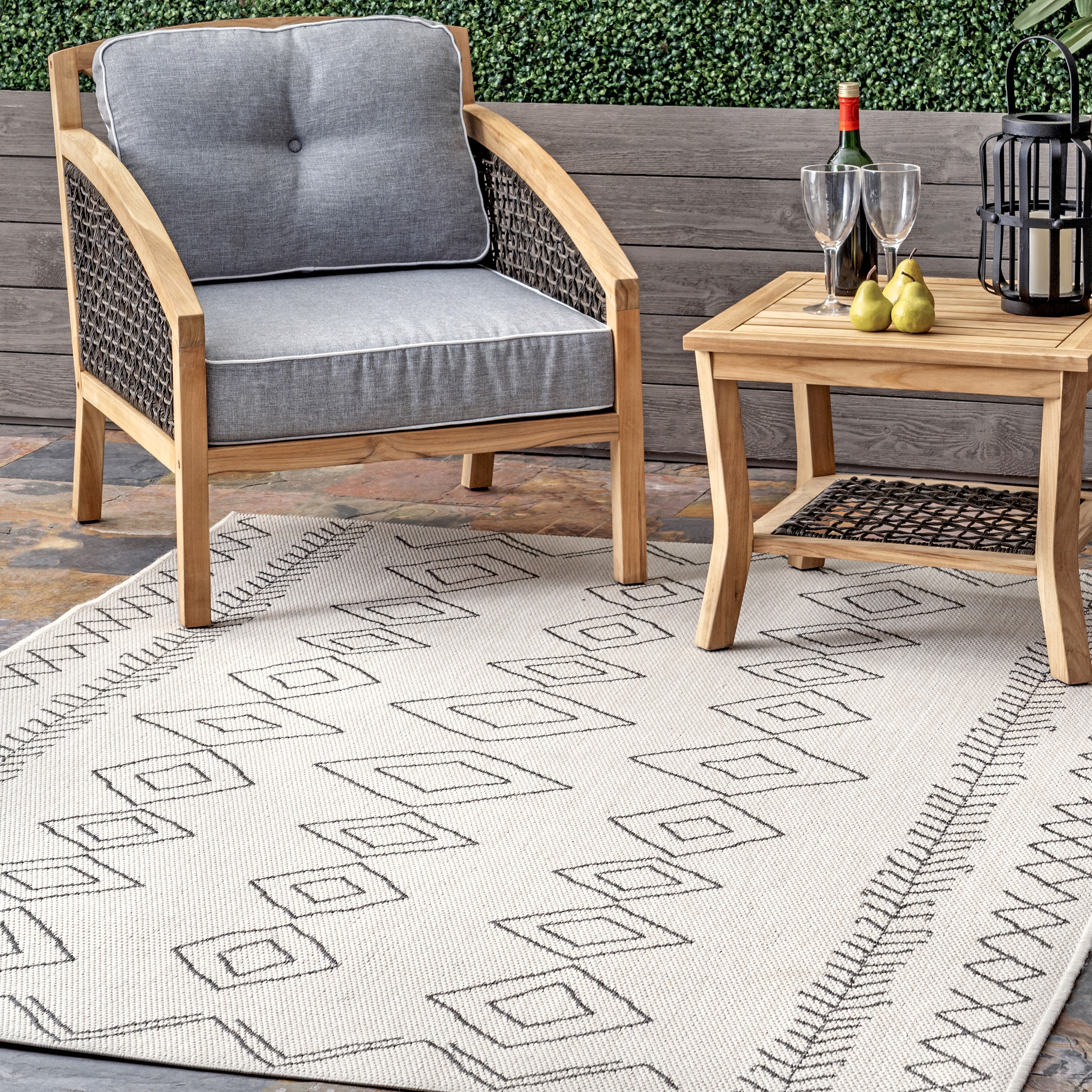 nuLOOM Serna Outdoor Area Rug | Walmart (US)