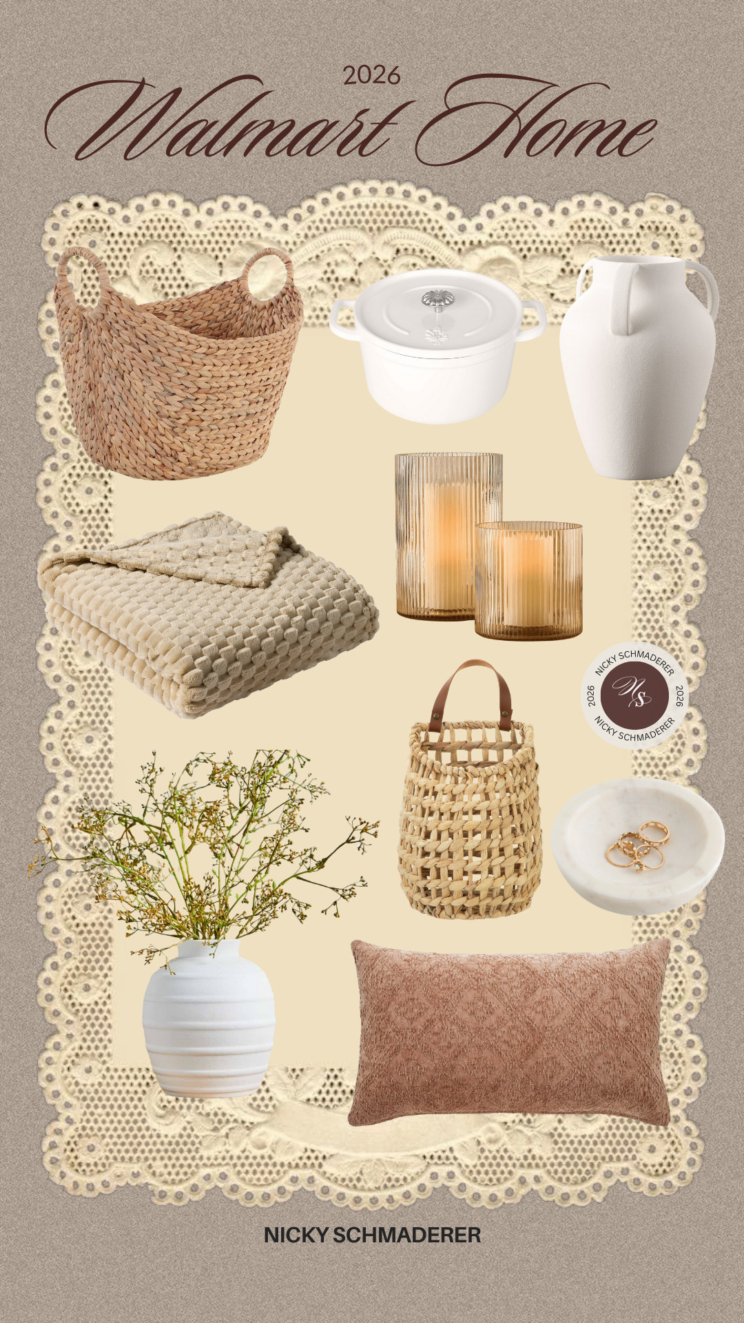 Walmart home decor and organization finds.  

 

#LTKdayinmylife #LTKU #LTKHome