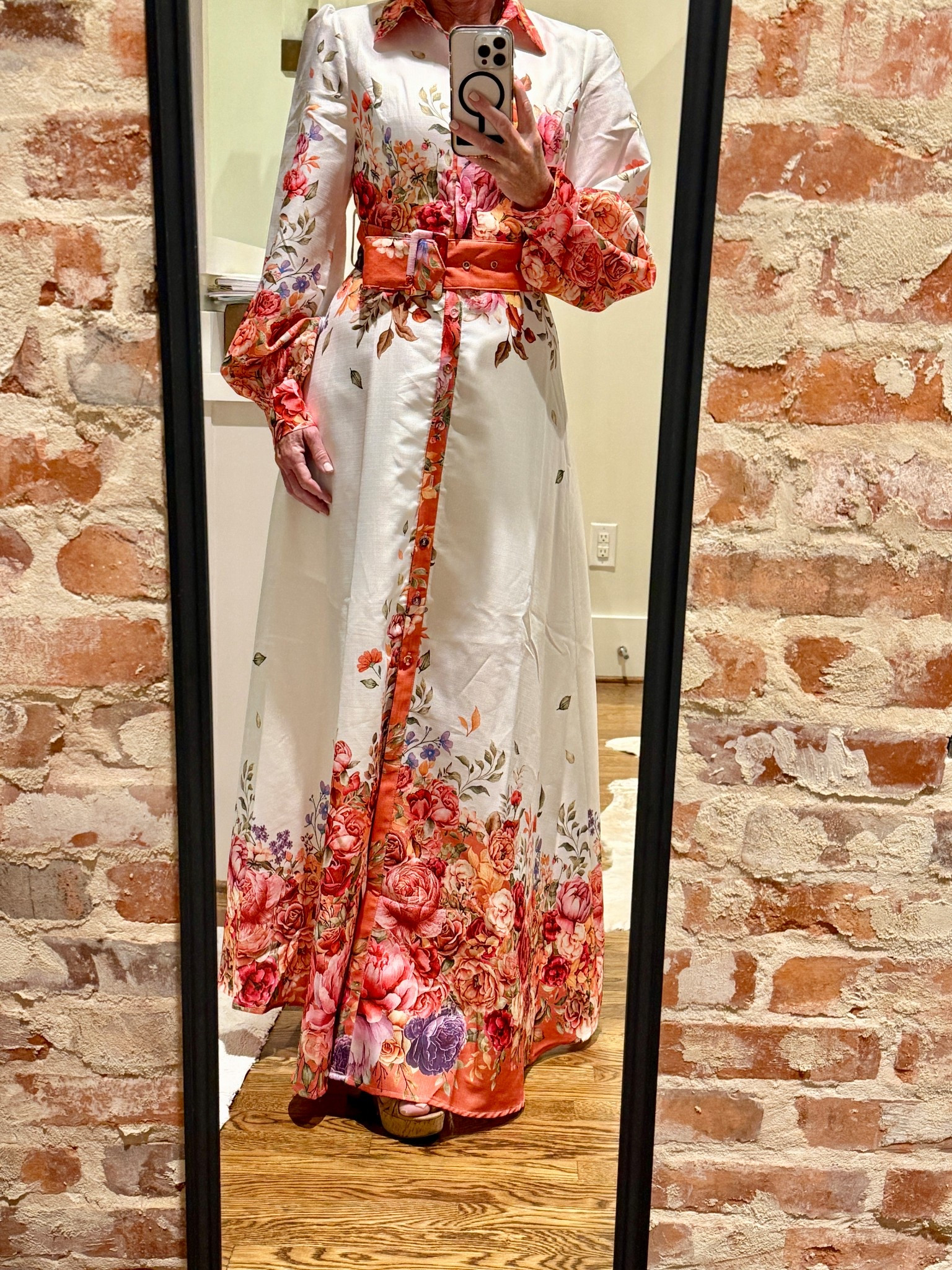 This beauty is a SHOWSTOPPER and under $100!! Runs small so size up.  I’m 5’2 and wearing a small. 

#LTKSeasonal #LTKFindsUnder100 #LTKFestival