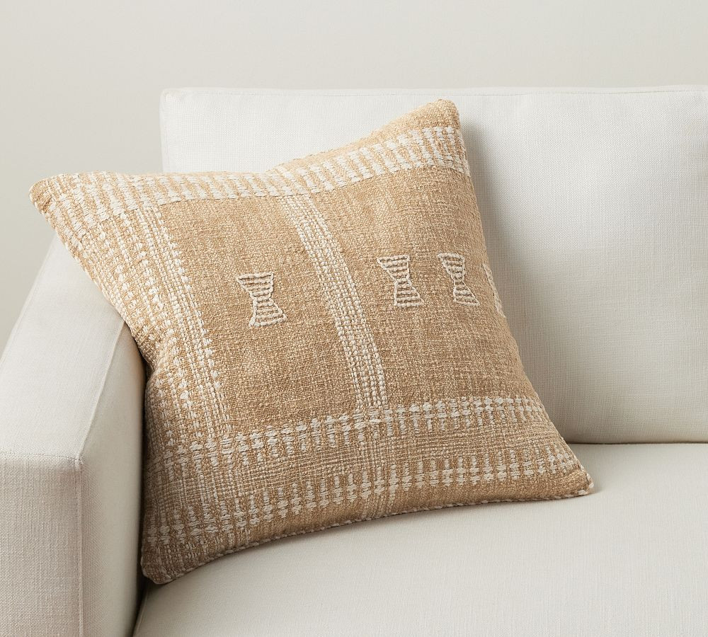Mullen Woven Throw Pillow | Pottery Barn (US)