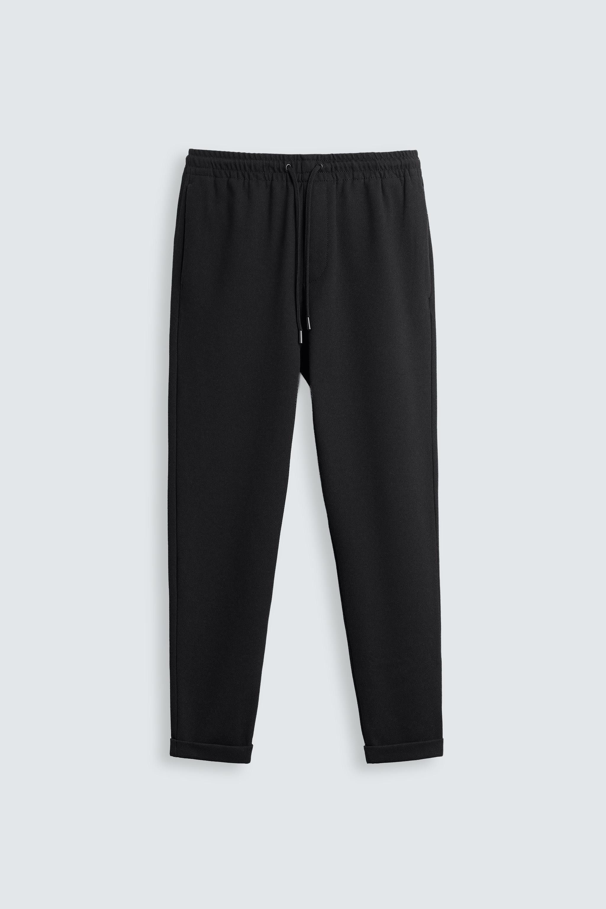 EASY CARE JOGGER WAIST TROUSERS | Zara UK