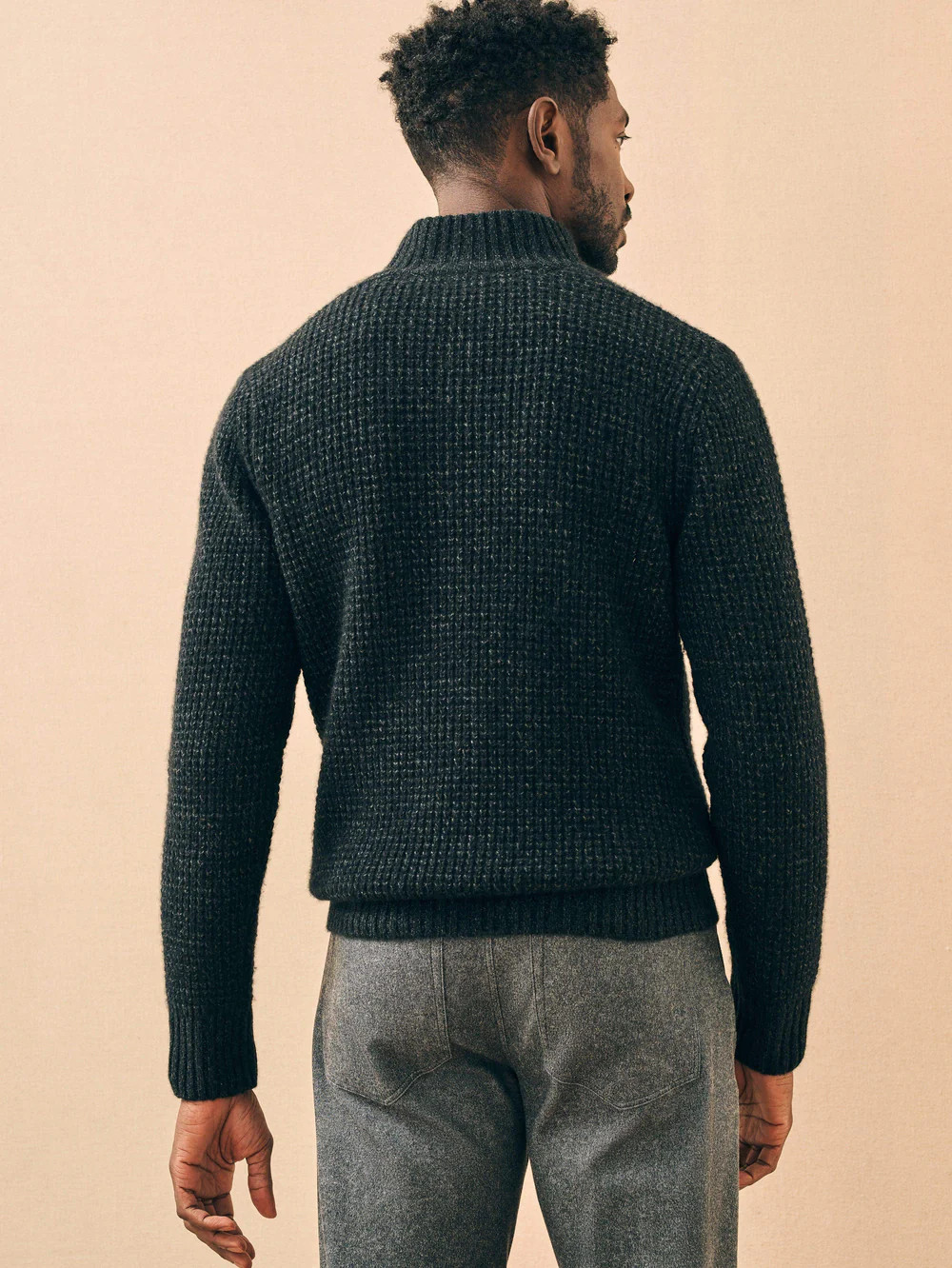 Cashmere Wool Quarter Button | Faherty