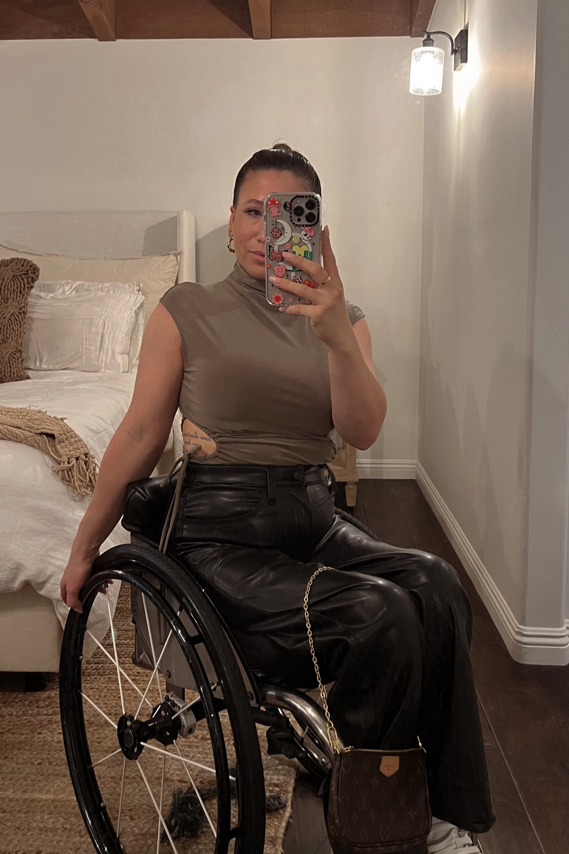 Mama’s going out 💃🏼 Shop my outfit of the night here ✨ #nordstroms #abercrombie #abercrombieandfitch #leatherpants #outfitofthenight #ootn #casetify #nike #amazon #amazonfinds 

#LTKU #LTKstyletip #LTKFind