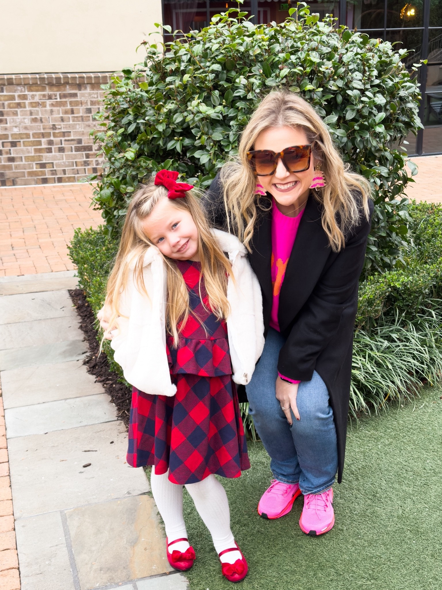 I love a festive Christmas sweater for the season and this hot pink Merry sweater fits the bill perfectly! Christmas outfit party outfit casual outfit holiday outfit 

#LTKHoliday #LTKSaleAlert #LTKOver40