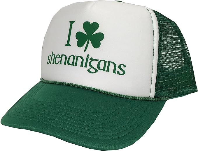 Promotion & Beyond I Shamrock Shenanigans Unisex Hat Cap | St Patrick's Day Adjustable | Amazon (US)