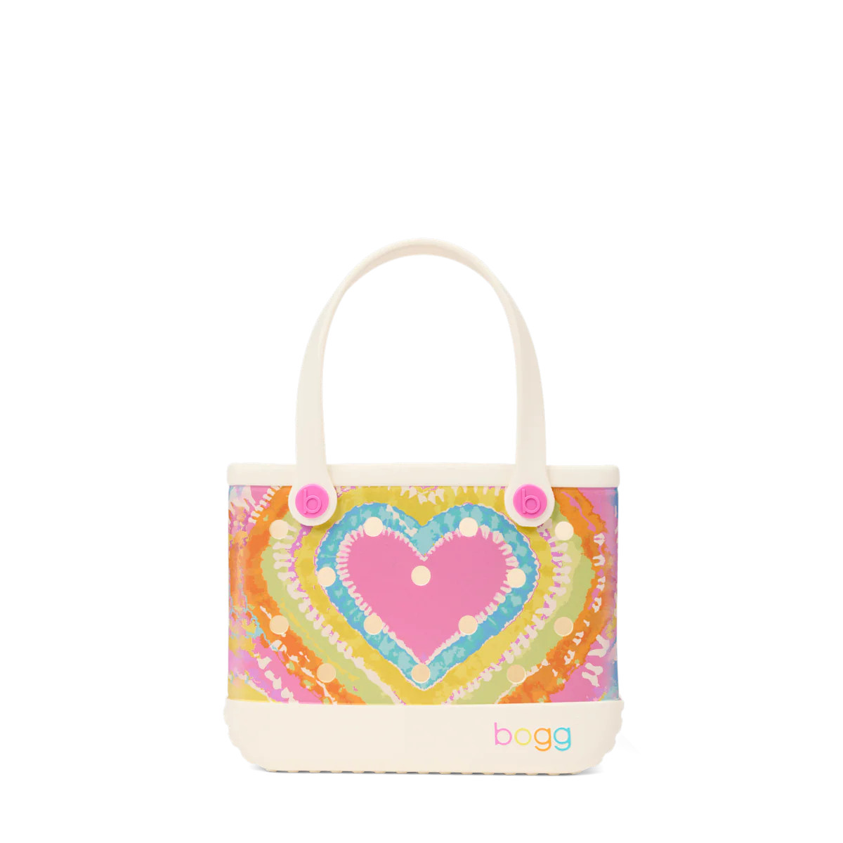 Bitty Bogg Bag - Dye-licious Heart Pink Taffy | Bogg