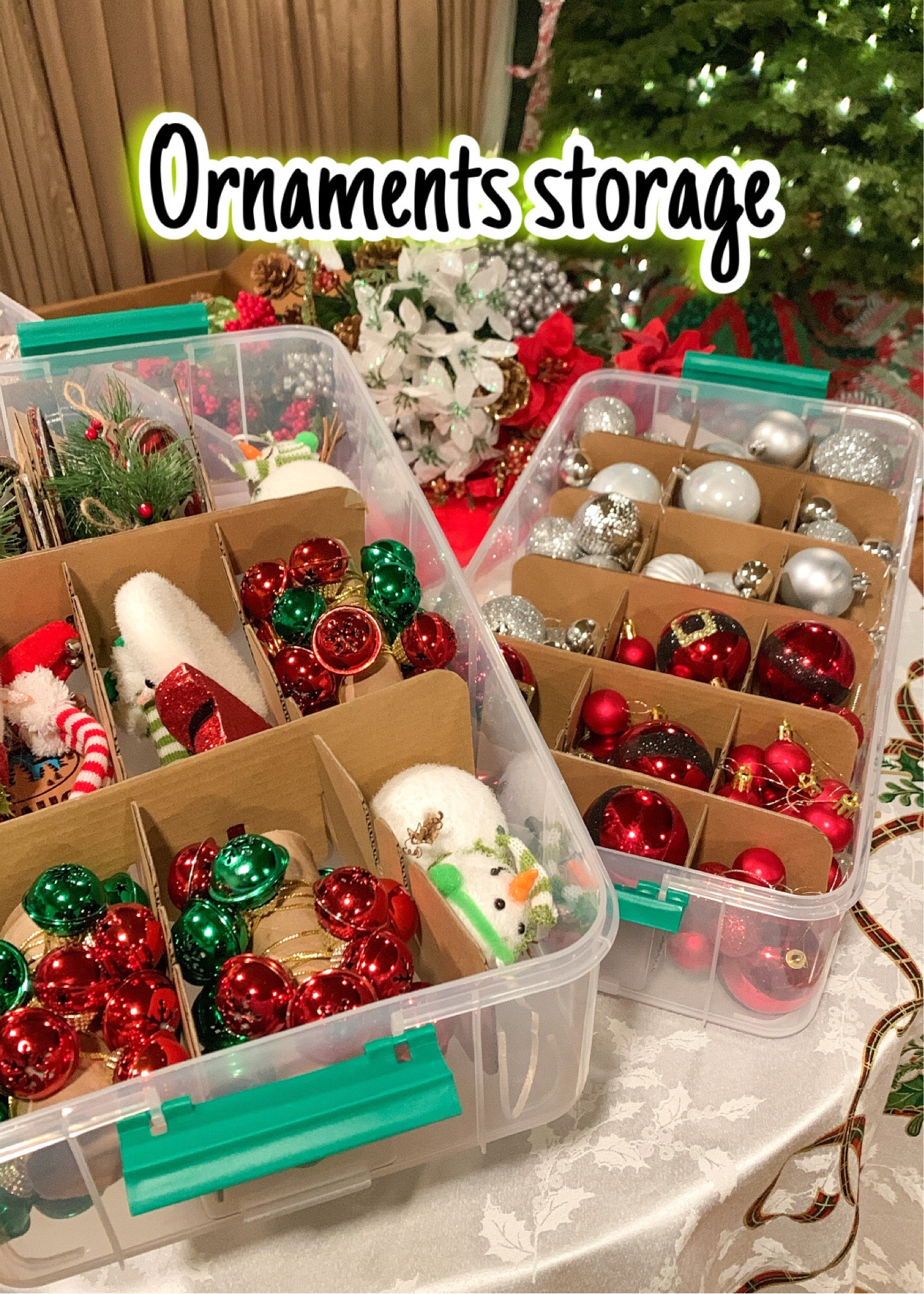 Ornaments organizer, best find ever ❤️ Organizador de adornos, lo mejor que he encontrado ❤️

#LTKunder100 #LTKunder50 #LTKFind