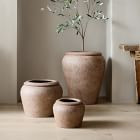 Colin King Washed Ficonstone Planters | West Elm (US)