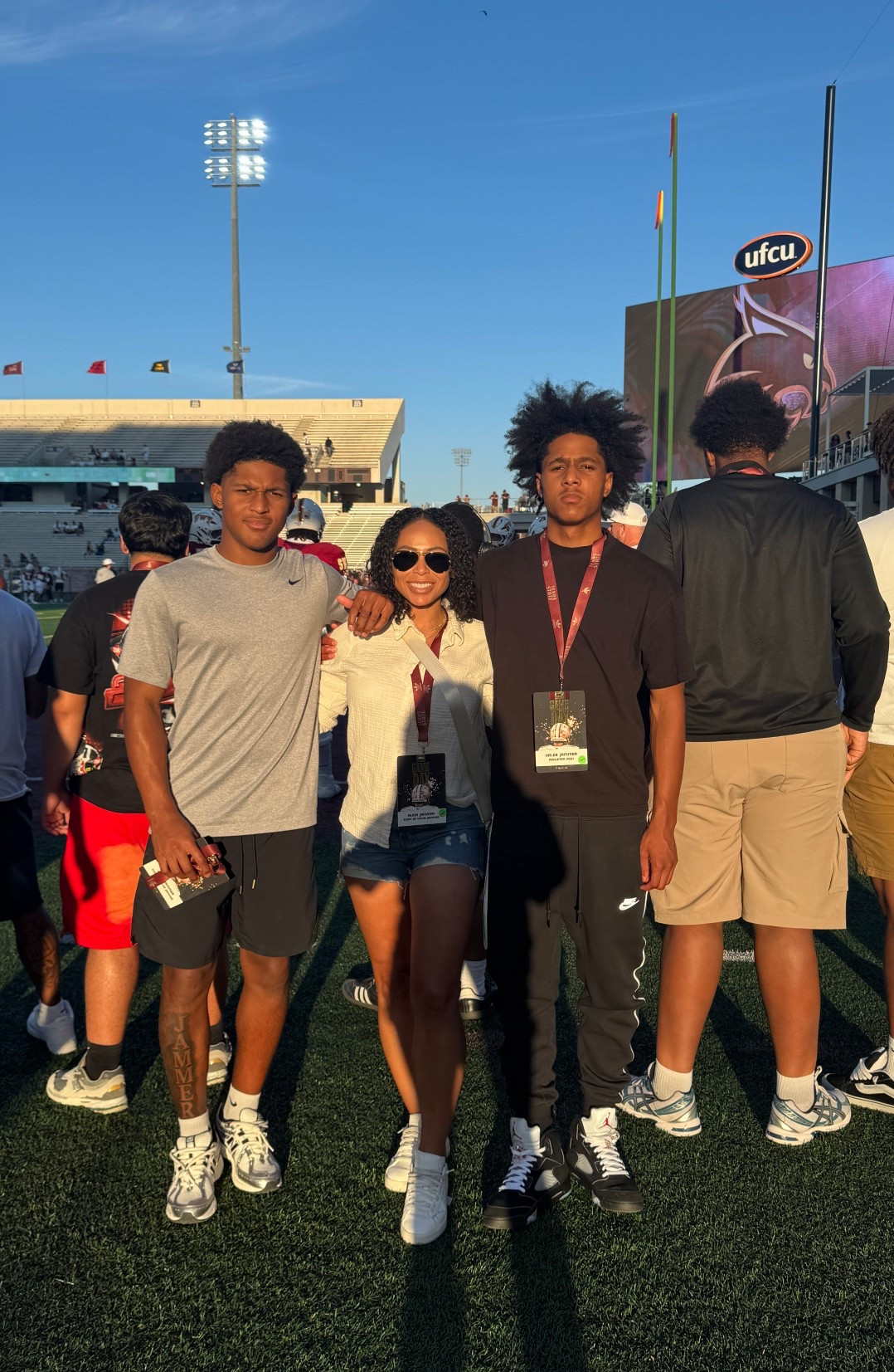 College Recruiting Visit for Kaleb! I like High/Low Fashion! 

#LTKFamily #LTKPetite