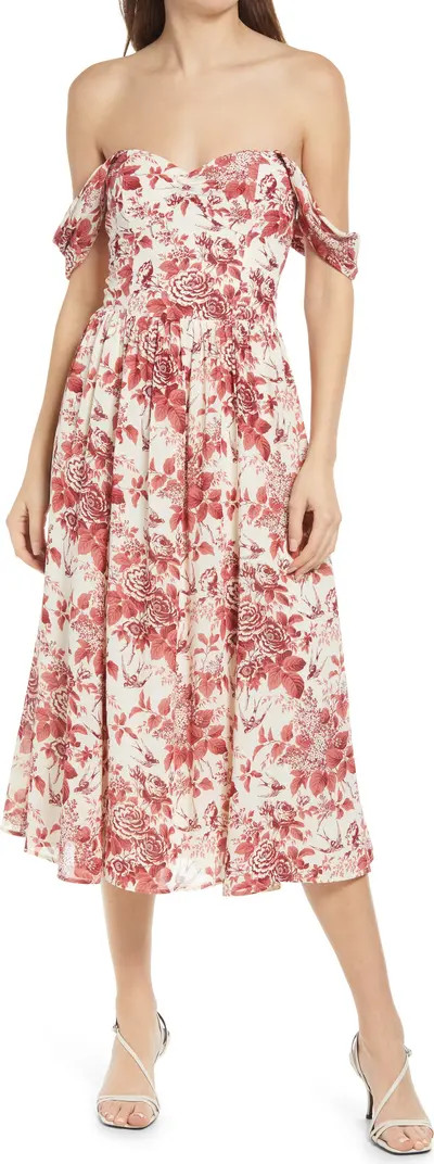 Violet Off the Shoulder Dress | Nordstrom