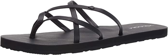 Volcom Women's New School Flip Flop Sandal | Amazon (US)