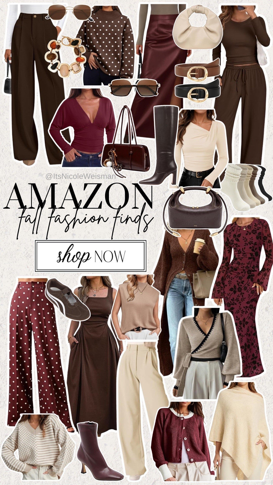 Amazon fall fashion is SO good right now!! So many cute pieces in the prettiest rich browns, burgundy and neutral tones. From cozy sweaters and dresses to shoes and accessories, I found everything you need for fall in one place! 🤎🍂

#LTKmomlife #LTKSeasonal