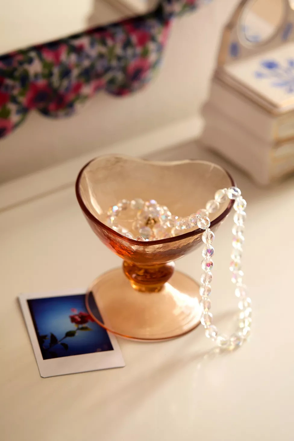 Heart Pedestal Catch-All Dish | Urban Outfitters (US and RoW)