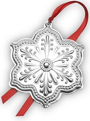 Details about   Wallace 2020 silver plated Snowflake Ornament, 1stEdition Brand NEW in Box | eBay US