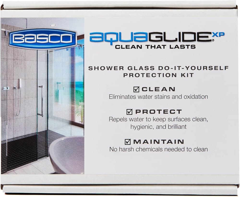 Basco AquaGlideXP Shower Door Glass Water Repellent Kit | Amazon (US)