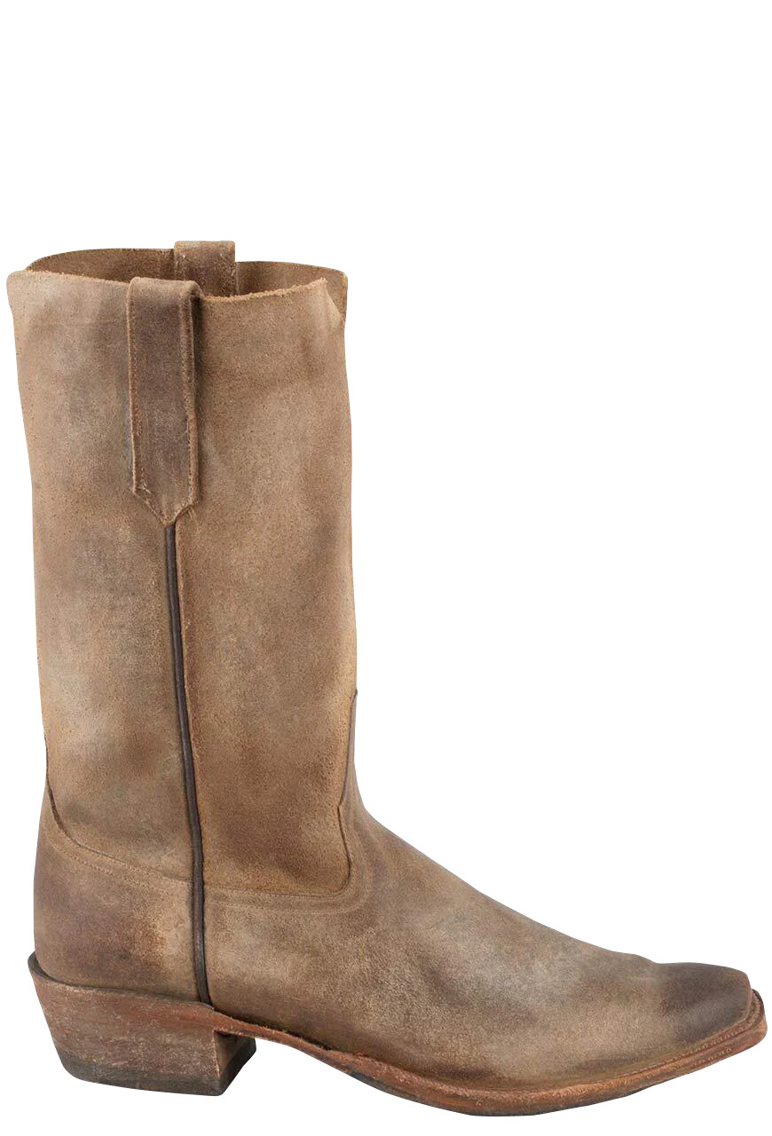 Rios of Mercedes Cowhide Suede Cowboy Boots | Pinto Ranch | Pinto Ranch