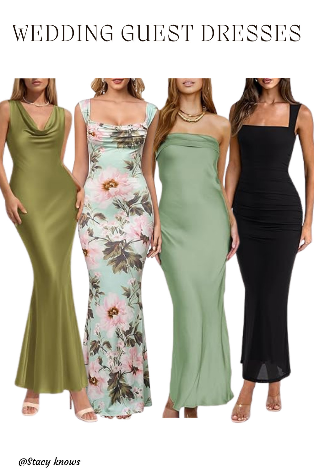 Say yes to the best-dressed guest title.  From romantic, flowy florals for garden ceremonies to sleek, asymmetrical satin for formal evening receptions, these stunning finds are made for celebrating. They nail the perfect balance of chic, comfortable, and beautifully photo-ready.  #WeddingGuestDress #WeddingGuestStyle #OccasionWear #SummerWeddingGuest #SatinDress #FloralMaxi #ElegantStyle #LTKstyletip #LTKunder100 #LTKwedding 

 #LTKootd #LTKSeasonal #LTKPlusSize