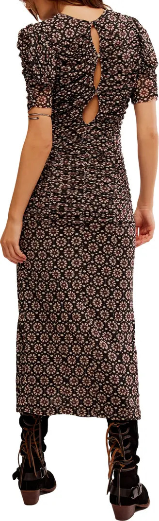 Briella Floral Side Slit Dress | Nordstrom Rack