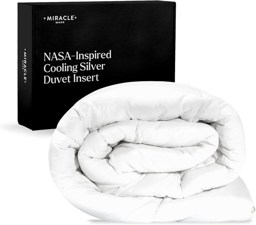 Miracle Made Temperature Regulating Breathable Duvet Insert Queen Comforter - White, Full/Queen 3... | Amazon (US)