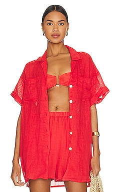 Playa Pocket Blouse
                    
                    vitamin A | Revolve Clothing (Global)