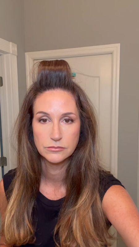 Today, I'm sharing a quick and easy half-up half-down hair tutorial that's perfect for those casual days.

#HairTutorial #EasyHairstyle  #HairInspo #over50 #over50hairstyles #BeautyTips #midlifestyle #hairstyling #over50hair #hairtips #longhair #over40hair

#LTKbeauty