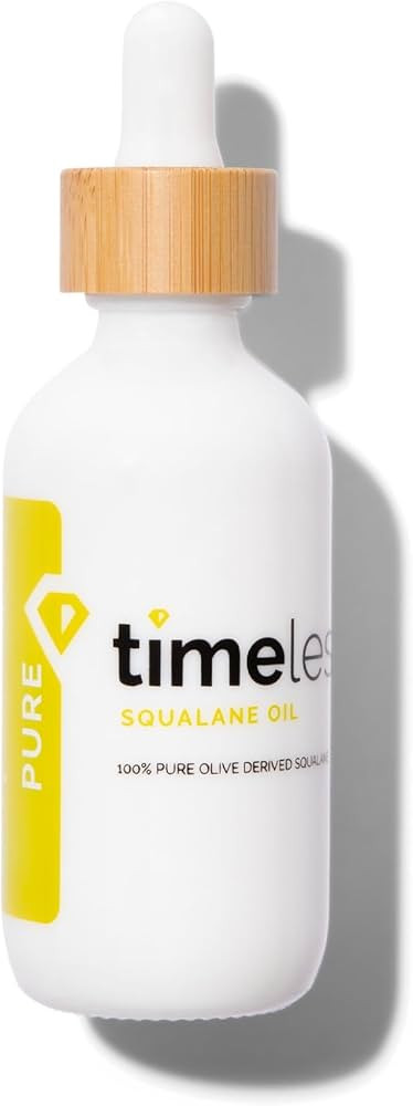 Timeless Skin Care Squalane Oil 100% Pure - Plant-Based Face Oil for Skin Moisturizer - Fragrance... | Amazon (US)