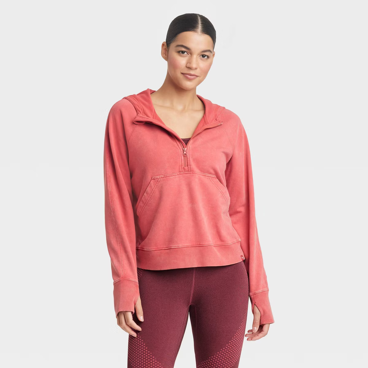 Women's 1/2 Zip Fleece Pullover - JoyLab™ | Target