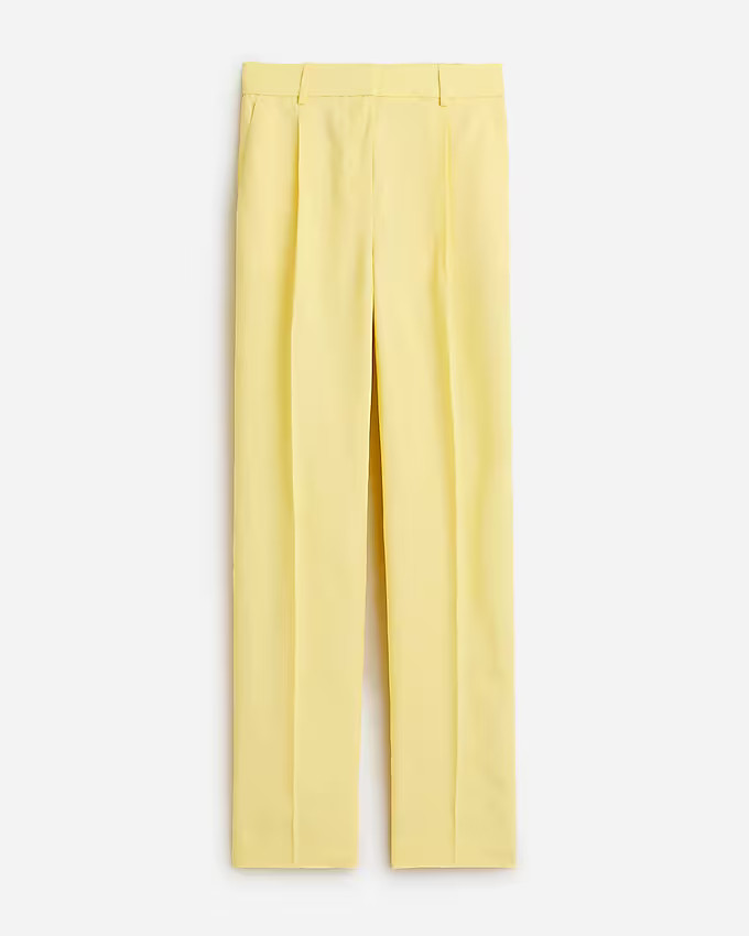 Tapered essential pant in drapey viscose | J. Crew US