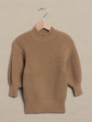 Cotton-Blend Sweater Dress for Toddler | Banana Republic (CA)