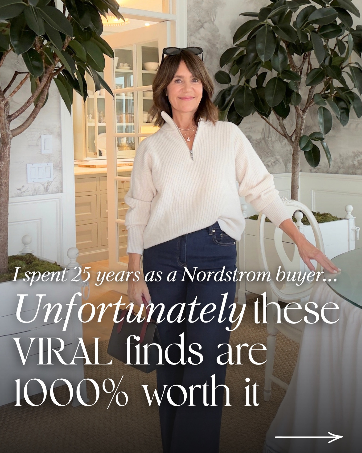 ✨Unfortunately … These VIRAL finds are 1000% worth it!!✨

After 25 years as a personal stylist and Nordstrom buyer, I can confidently say that these viral finds are some of my highest recommendations 🤩

I’m the first one to say that some of the internets most popular items aren’t always worth the purchase … but these are the tried, tested, proven winners that I use and wear all the time!!