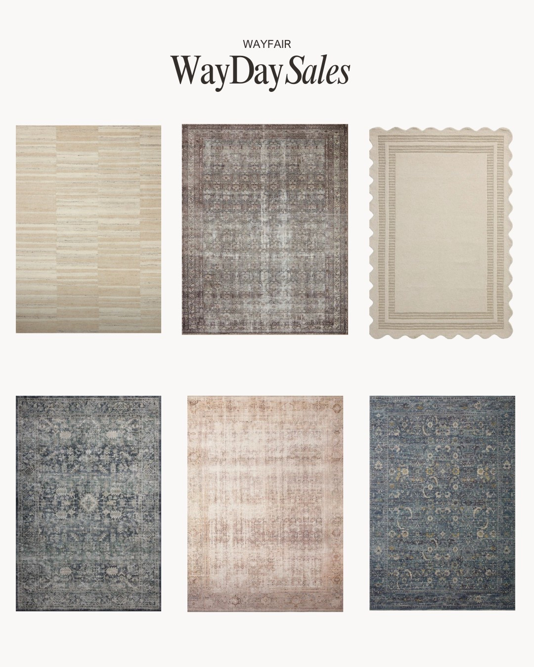 Loloi Rugs featured as part of Wayfair’s Way Day Sale!

#LTKHome #LTKSaleAlert