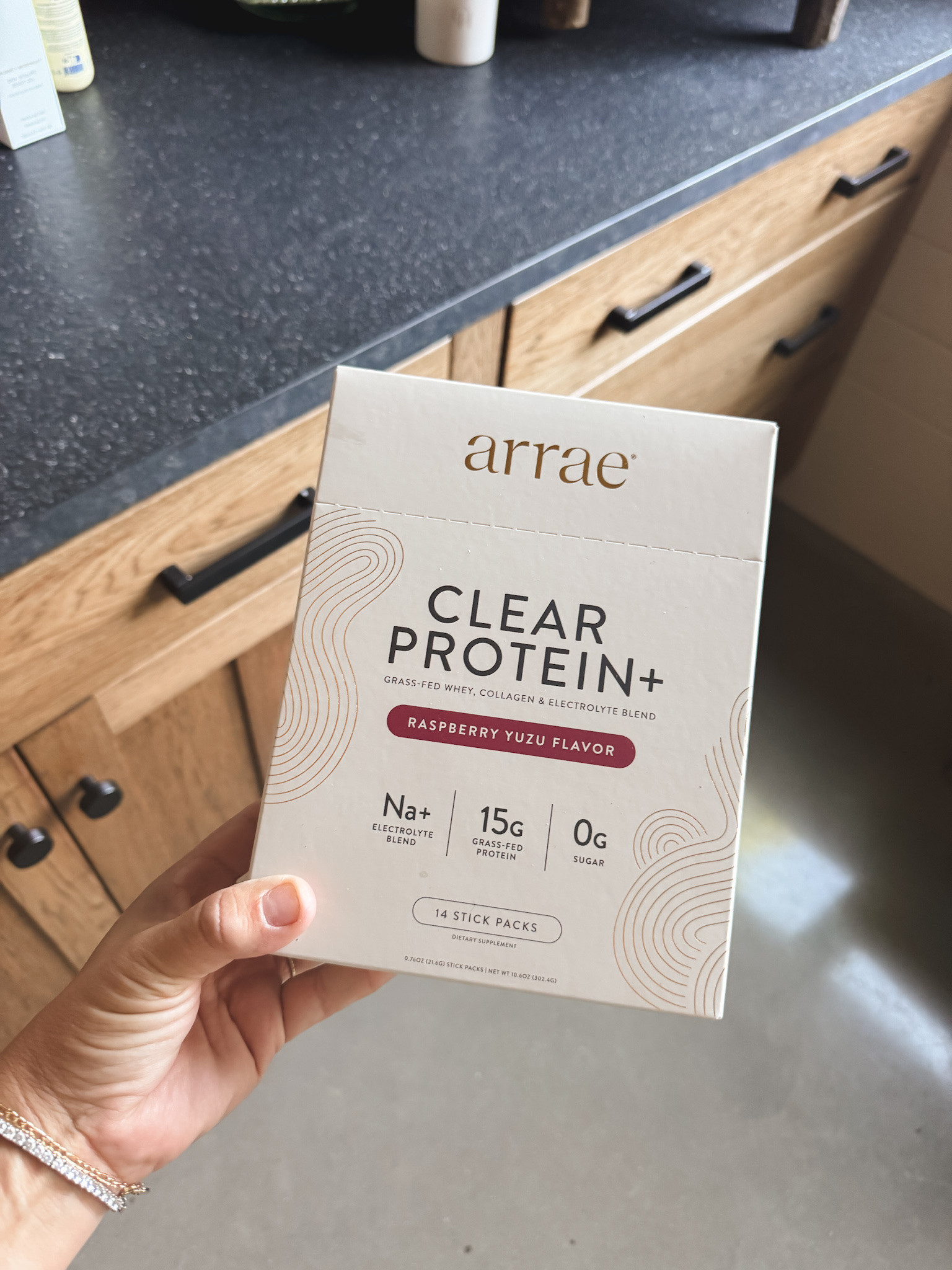 My favorite clear protein! 