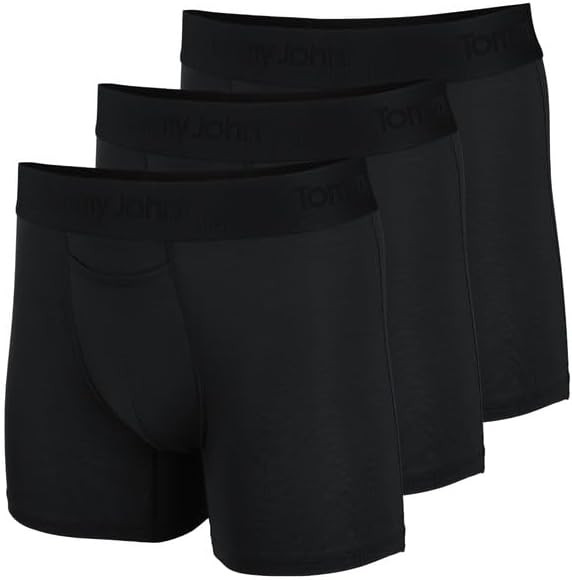 Tommy John Second Skin Men's Modal Trunks - Silky Soft, Supportive Underwear with Contour Pouch a... | Amazon (US)