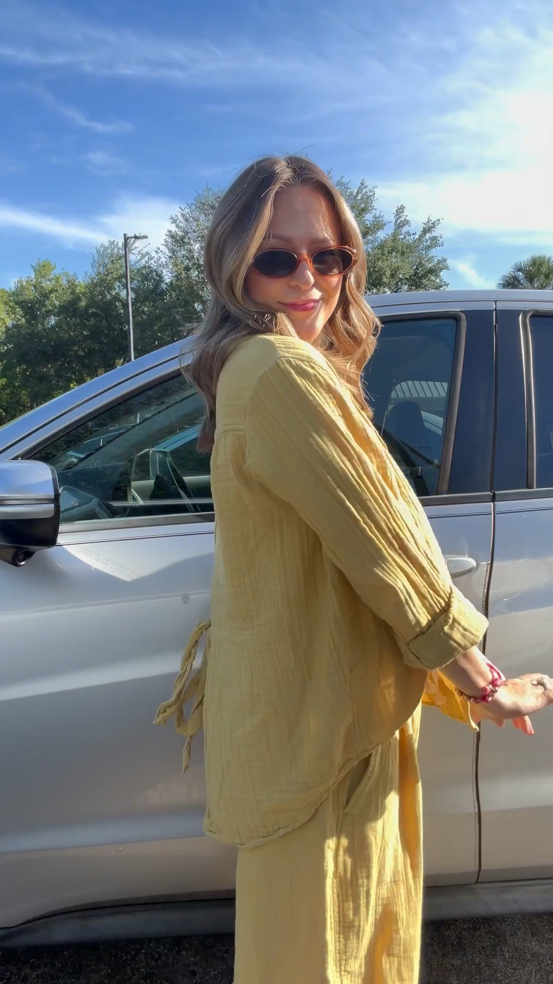 Perfect lien set and ON SALE! Linking my fav sets! 
Wearing size small petite in pants
Size medium in top for more oversized fit

#LTKBump #LTKootd #LTKPetite