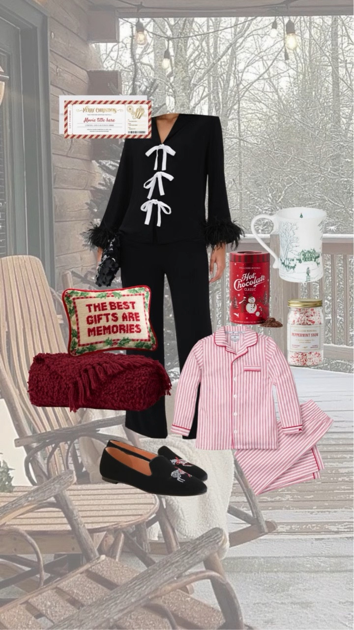 ✨🎄 Getting in the Spirit: 25 Christmas Movies, Matching Treats & the Coziest Holiday Style 🎄✨

I rounded up the top 25 Christmas movies to watch this season and paired each one with its perfect cozy companion—think festive pajamas, fuzzy slippers, holiday pillows, seasonal treats, cocoa sets, and all the nostalgic accessories that make December feel truly magical.

From classic plaid sets and feather-trimmed pjs, to personalized pieces for the kids, popcorn pairings, peppermint mugs, and movie-night blankets, this guide brings together all the cozy Christmas essentials you need for nights by the tree.

Whether you’re watching Holiday Inn, Elf, The Polar Express, The Christmas Chronicles, or It’s a Wonderful Life, I’ve created curated looks and treats to make your movie nights feel elevated, warm, and extra festive. Tap to shop everything on jcathell.com and save your favorites for December nights at home. ❤️🍿🎬

#ChristmasMovies #HolidayMovies #MovieNightInspo #CozyChristmas #HolidayStyle #MatchingPajamas #ChristmasPajamas #ChristmasTraditions #FestiveFashion #HolidayTreats #ChristmasCountdown #FamilyMovieNight #HolidayGiftIdeas #JCathell

#LTKOver40 #LTKHoliday #LTKSeasonal