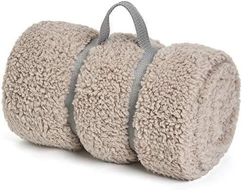 GONAAP Sherpa Throw Blanket Cozy Fluffy Warm Microfiber Fleece Shaggy Lightweight Teddy Plush for Co | Amazon (US)
