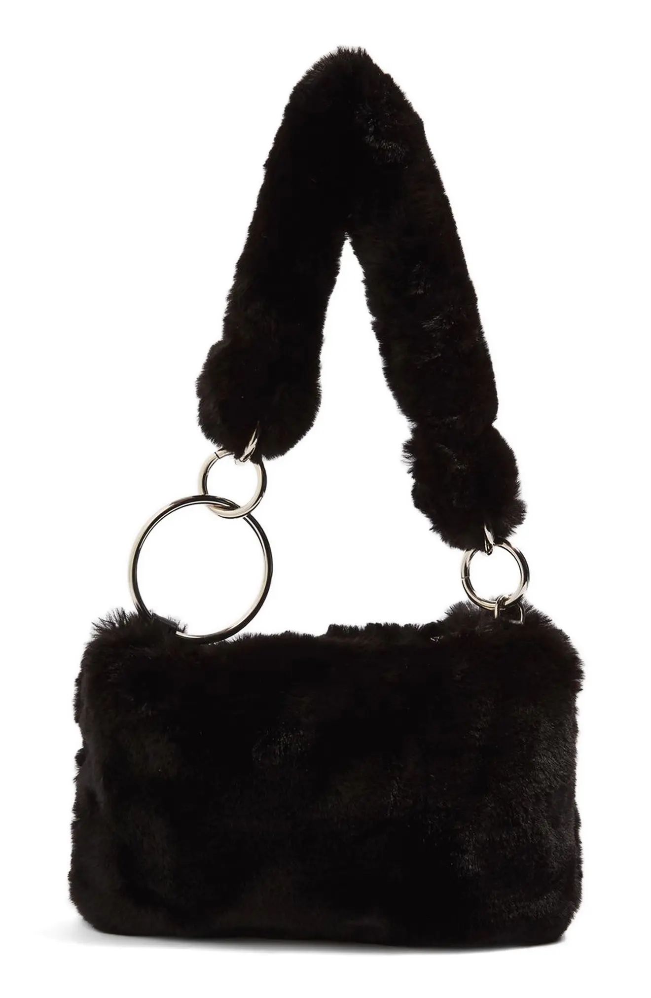 Teddy Faux Fur Shoulder Bag | Nordstrom