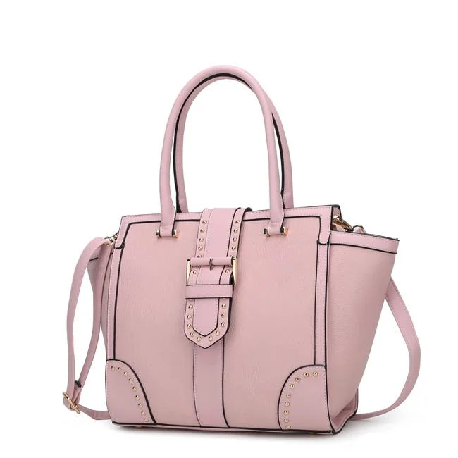 MKF Collection Women's Ilana Satchel Bag by Mia K. - Pink - Walmart.com | Walmart (US)