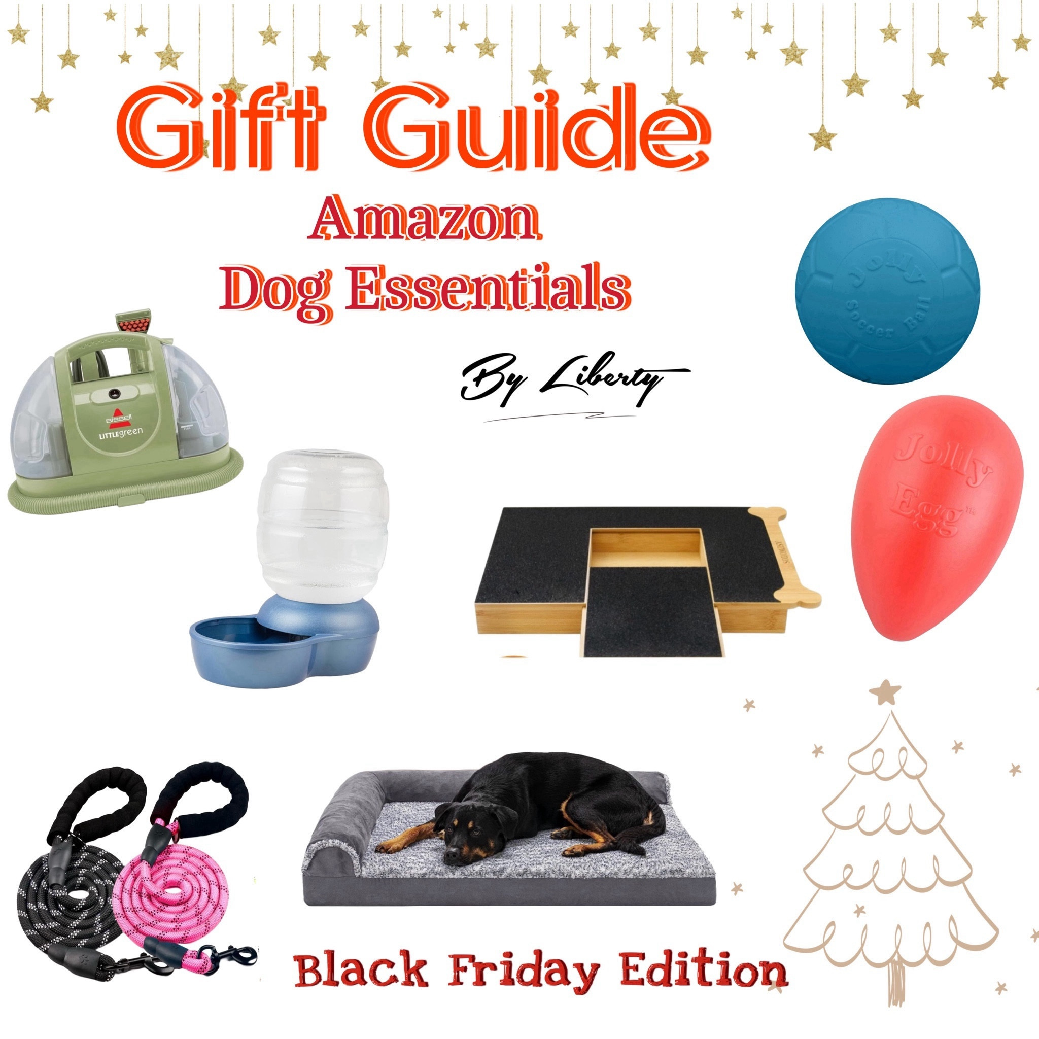 Black Friday Amazon doggy essentials handpicked by Libby 🐶🫶🏻

Black Friday shopping | Amazon deals | Dog bed | Dog toys | Jolly Ball | Puppy deals | Water Bowl | Dog mom

#LTKSeasonal #LTKCyberWeek #LTKGiftGuide